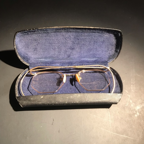 Vintage Accessories - Vintage gold filled glasses